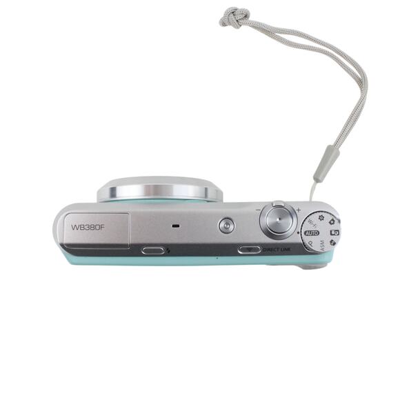 Samsung WB380F Digital Camera - (Mint Green) - Bundle (Tested+Works) - Picture 7 of 16